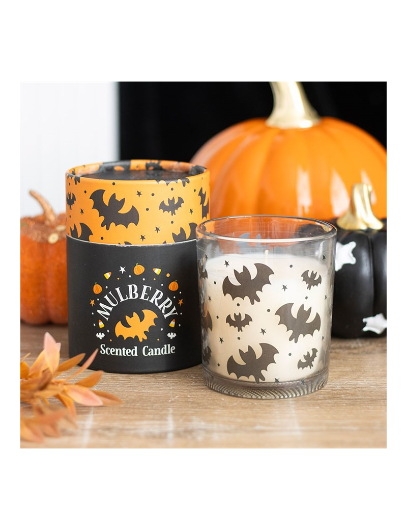 Bougie chauve-souris - Parfum mûrier