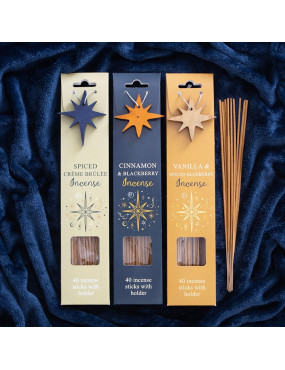 Trio d’encens festif