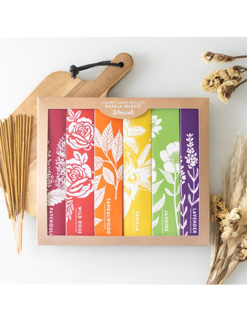 Coffret encens – doux et floral