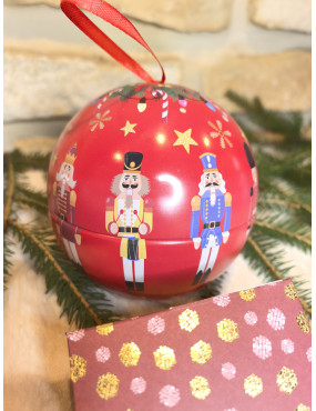 Grande boule de Noel - Fondants parfumés + bracelet