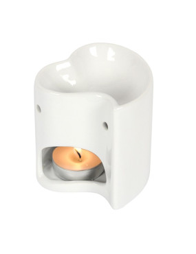 Brûle Parfum - Coeur blanc