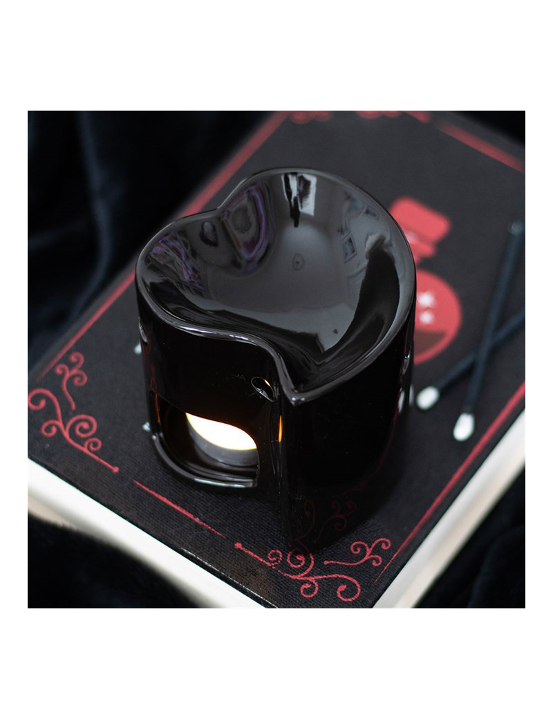 Brûle Parfum - Coeur noir