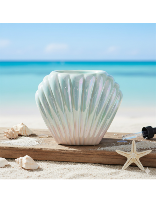 Brûle parfum - Coquillage irisé