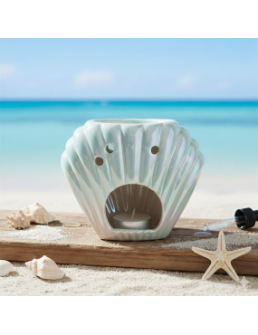 Brûle parfum - Coquillage irisé