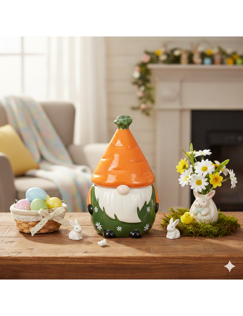 Brûle parfum - Gnome carotte