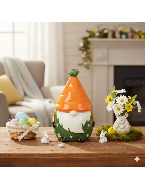 Brûle parfum - Gnome carotte