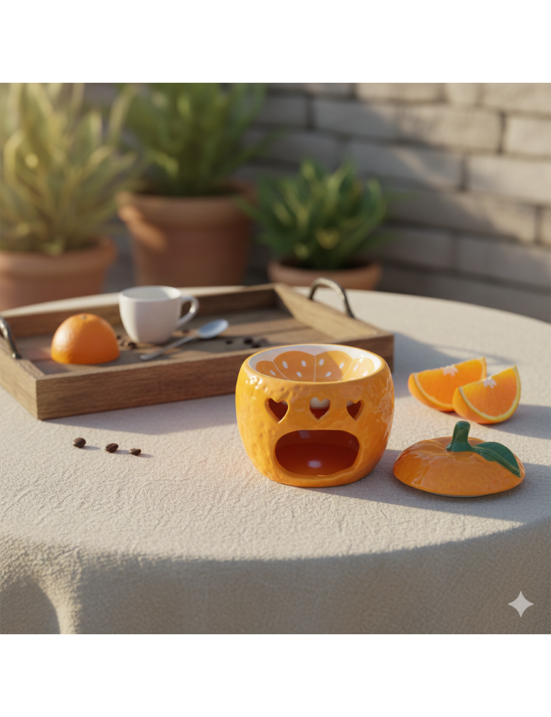 Brûle parfum - Orange