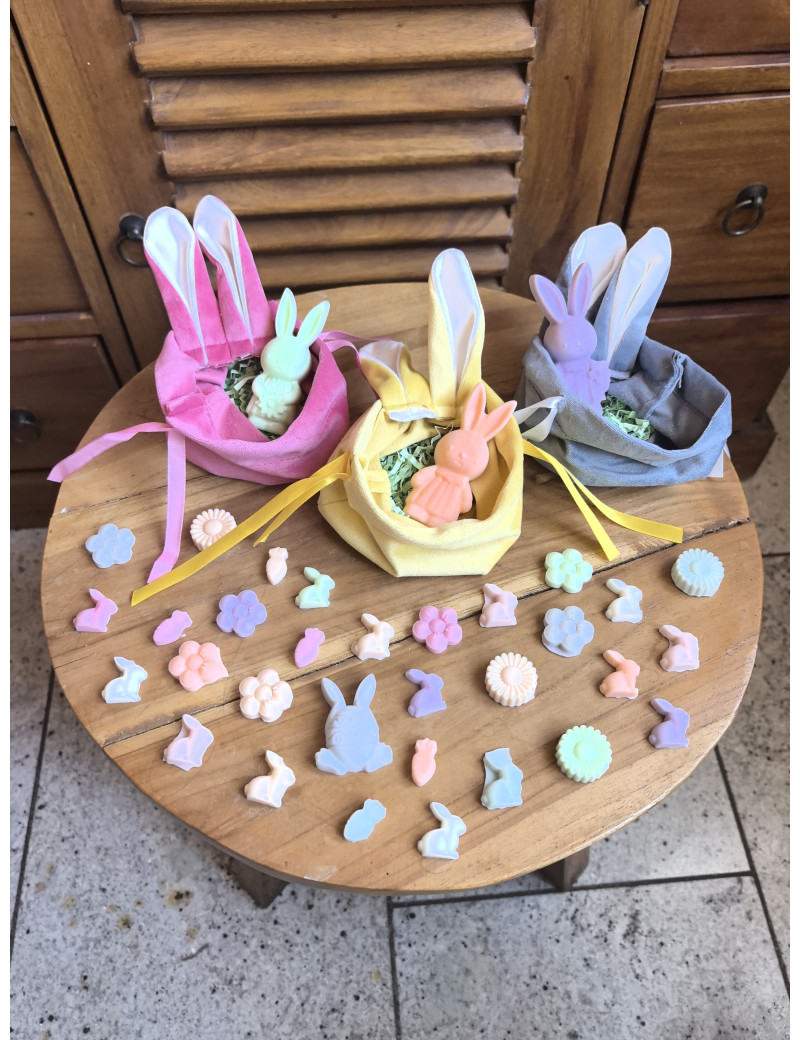 Lapin Fleuri – Pochon Printanier Parfumé