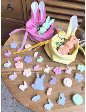 Lapin Fleuri – Pochon Printanier Parfumé