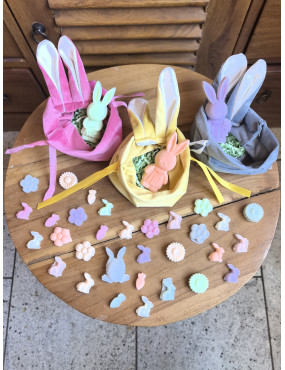Lapin Fleuri – Pochon Printanier Parfumé