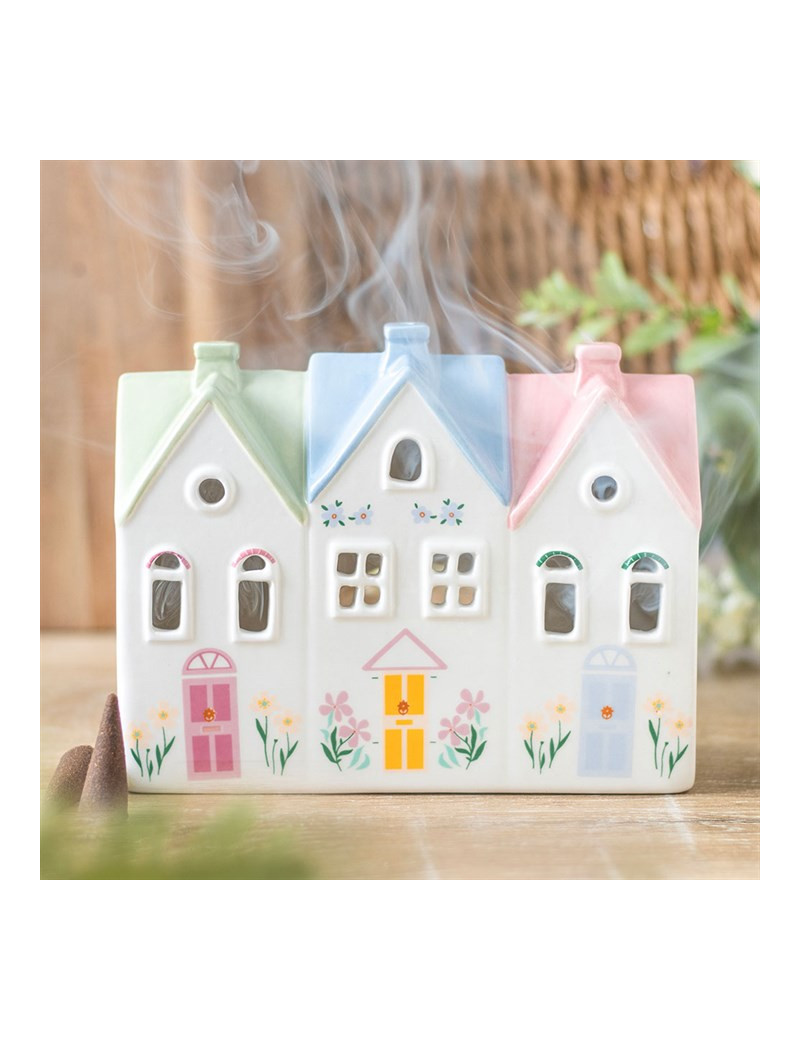 Bougeoir decoratif - maisons mitoyennes