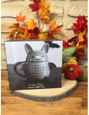 Tasse d'automne - Ruby la Chauve souris