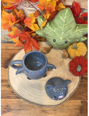 Tasse d'automne - Chauve souris