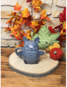Tasse d'automne - Chauve souris