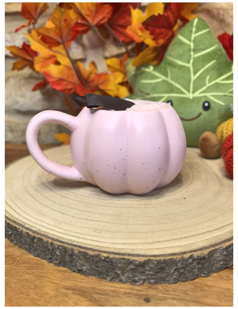 Tasse Citrouille Rose