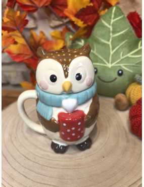 Tasse d'automne - Nox le hibou