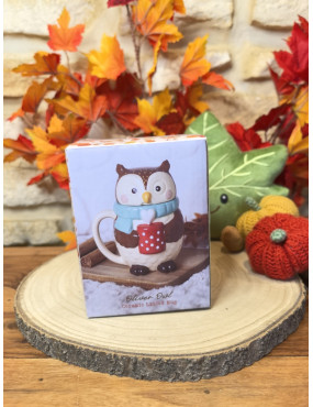 Tasse d'automne - Nox le hibou