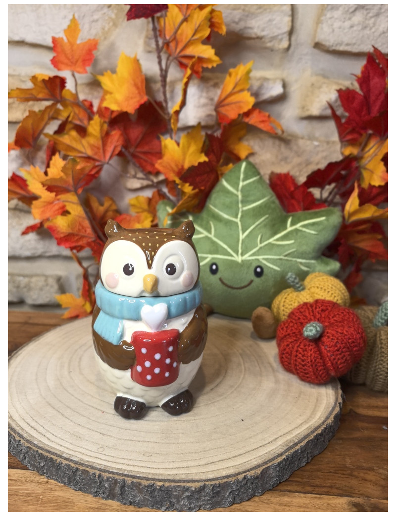 Brûle-parfum Alistair – Le hibou de la forêt