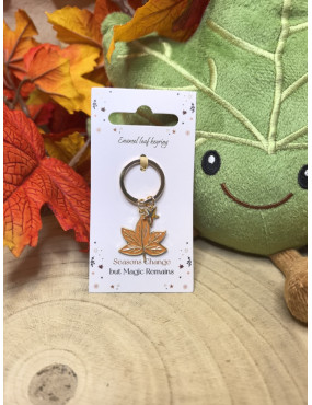 Porte-clés Feuille d’automne