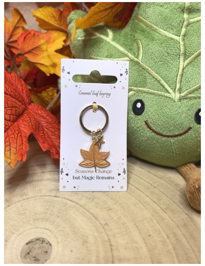 Porte-clés Feuille d’automne