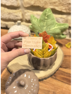 Petit pot d’automne – Fondants parfumés