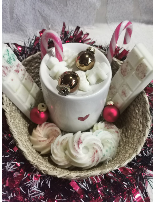 Panier garni de Noel - Fondants parfumés