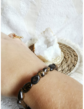 Bracelet pierres - Bronzite