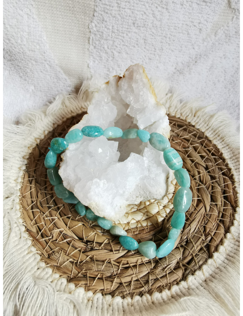 Bracelet pierres - Amazonite