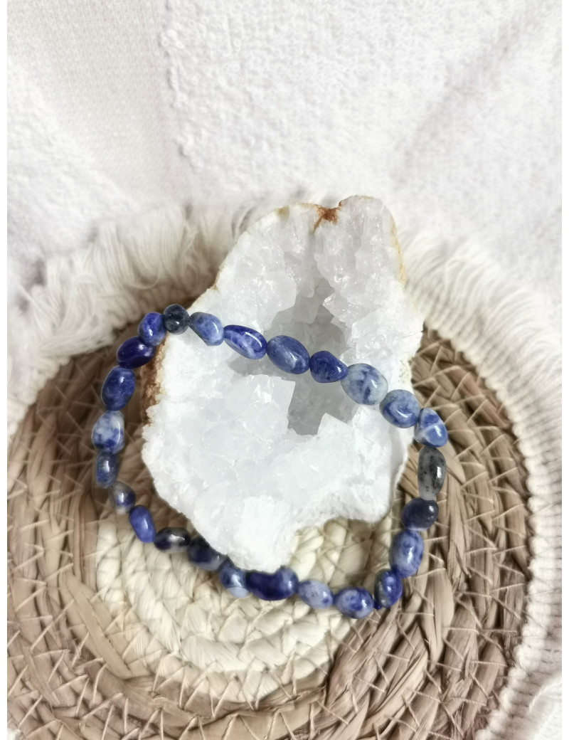 Bracelet pierres - Sodalite