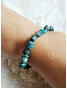 Bracelet pierres - Chrysocolle