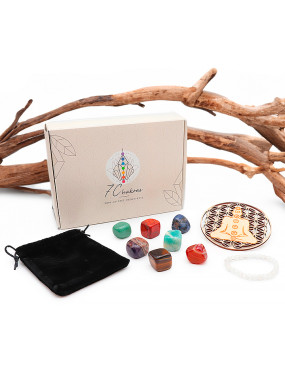 Coffret découverte 7 CHAKRA - Lithothérapie