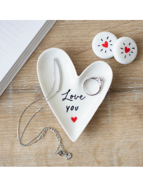 Porte bijoux "Love You" – Pour vos Trésors Précieux 💖